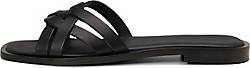 Marc O'Polo , Pantolette Im Flecht-Design in schwarz, Sandalen für Damen