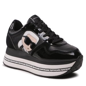 Karl Lagerfeld Sneakers  - KL64930N Black Lthr/Suede