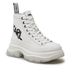 Karl Lagerfeld Sneakers  - KL42949 White Nylon Textile