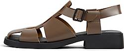 Camper , Sandalen Dana in dunkelbraun, Sandalen für Damen