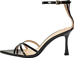 Ekonika , Riemchenstilettos Mit Überkreuzten Riemchen in schwarz, Sandalen für Damen
