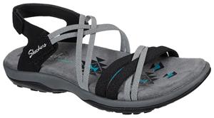 Skechers Sandale "REGGAE SLIM TAKES TWO", mit elastischen Riemchen