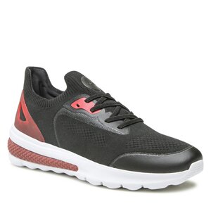 Geox Sneakers  - U Spherica Actif U35BAA0006KC0048 Black/Red