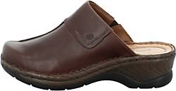 Josef Seibel , Clog Carole, Braun in mittelbraun, Sandalen für Damen