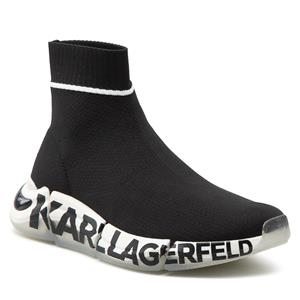 Karl Lagerfeld Sneakers  - KL63243 Black Knit Textile