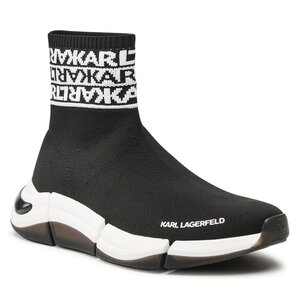 Karl Lagerfeld Sneakers  - KL63256 Black Knit Textile
