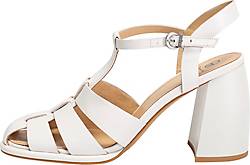 Ekonika , Sandaletten Mit Breitem Riemen-Design in weiß, Sandalen für Damen