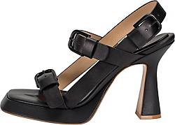 Ekonika , Sandaletten Mit Breiten Riemchen Und Schnallen in schwarz, Sandalen für Damen