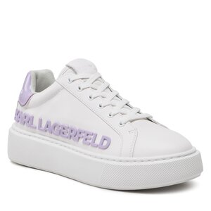 Karl Lagerfeld Sneakers  - KL62210 White Lthr w/Lilac