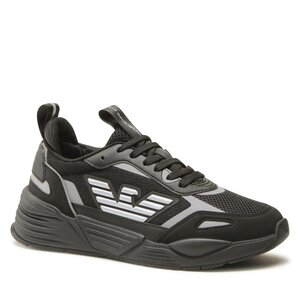 EA7 Emporio Armani Sneakers  - X8X070 XK165 M826 Triple Black/Silver