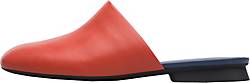 Camper TWS muiltjes met vierkante neus - Rood