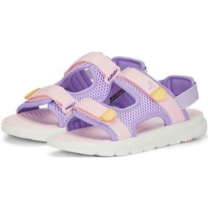 PUMA Evolve Sandalen Kinder 05 - vivid violet/pearl pink/light straw