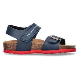 Tommy Hilfiger Sandale "SANDAL BLUE", mit zusätzlichem Klettverschluss