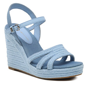 Tommy Hilfiger Sandalen  - Essential Wedge Sandal FW0FW07159 Vessel Blue C1Z