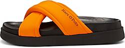Marc O'Polo , Pantolette Mit Weich Gepolsterten Lycra-Riemen in orange, Sandalen für Damen