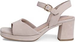 Tamaris , Comfort Sandalette in mittelbraun, Sandalen für Damen
