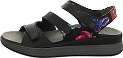 Think! , Tieffußbett Sandale Meggie in schwarz, Sandalen für Damen
