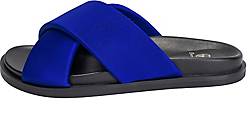 Ekonika , Pantoletten Mit Überkreuzten Riemen in blau, Sandalen für Damen
