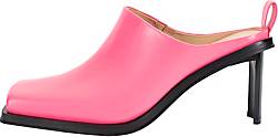 Ekonika , Pantoletten Mit Trendiger Karree-Spitze in pink, Sandalen für Damen