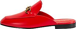 Ekonika , Pantoletten In Elegantem Loafer-Stil in rot, Sandalen für Damen