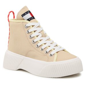 Tommy Jeans Sneakers  - Vulc Plat. Canvas Mc EN0EN02091 Trench AB4