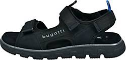 Bugatti , Sandalen in schwarz, Sandalen für Herren