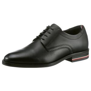 tommyhilfiger Halbschuhe Tommy Hilfiger - Corporate Hilfiger Leather Shoe FM0FM04433 Black BDS