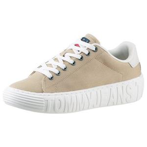 TOMMY JEANS Plateausneakers TOMMY JEANS NEW CUPSOLE CNVAS LC met zacht verdikte rand