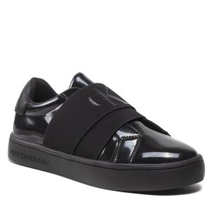 Calvin Klein Jeans Sneakers  - Classic Cupsole Elastic Glossy YW0YW00874 Triple Black 0GJ