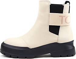 TOMS , Chelsea-Boot Alpargata Combat in beige, Boots für Damen