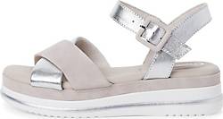Tamaris , Comfort Sandale in silber, Sandalen für Damen
