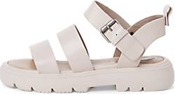 Tamaris , Comfort Sandale in weiß, Sandalen für Damen