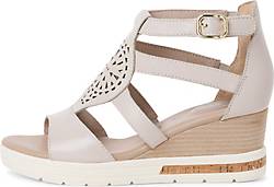 Tamaris , Comfort Sandale in weiß, Sandalen für Damen