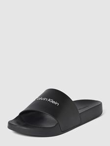 CK Calvin Klein Slippers met labelprint, model 'POOL'