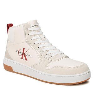 Calvin Klein Jeans Sneakers  - Basket Cupsole Irreg Lines YM0YM00612 Eggshell/Ancient White 0F9