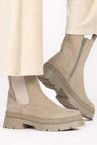 Coco Bella Chelsea boots | Taupe  | Dames