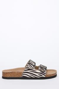 Essentials Slippers | Zebra  | Dames