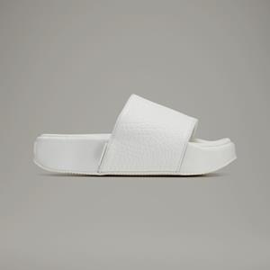 adidas Y-3 Slide - White, White