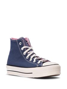 Converse CTAS Lift high-top sneakers - NAVY EGRET SUNRISE PINK