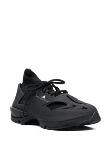 Adidas by Stella McCartney Tonale gekooide hardloop sneakers - Zwart