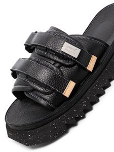Marsèll x Suicoke sandalen met dubbele bandjes - Zwart