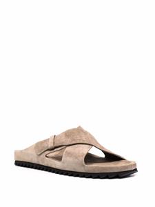 Officine Creative Agora sandalen met gekruiste bandjes - Beige