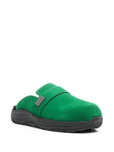 Suicoke Leren slippers - Groen