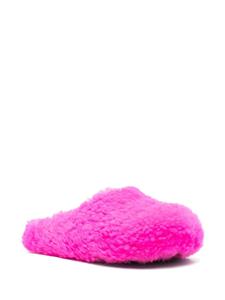 Marni Lammy slippers - Roze