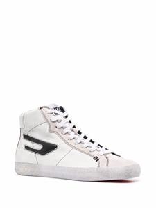 Diesel Sneakers met logopatch - Wit