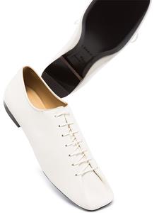 Lemaire Derby schoenen met vierkante neus - Wit