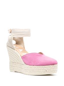 Manebi Espadrilles met puntige neus - Roze