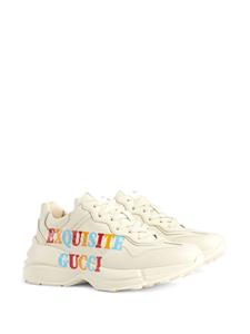Gucci Rhyton Exquise low-top sneakers - Wit