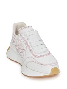 Alexander McQueen Sneakers met geperforeerd detail - Wit