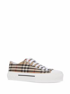 Burberry Sneakers met Vintage check - Beige